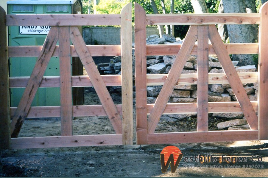 2x6 double gate rails