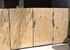 Plywood board gates.JPG